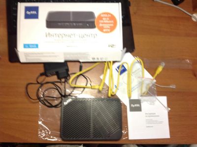 Лот: 4881601. Фото: 1. ADSL2+ Маршрутизатор ZyXEL P660HN... Маршрутизаторы (роутеры)