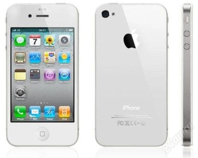 Лот: 2353274. Фото: 1. iPhone 4S 16gb white. Смартфоны
