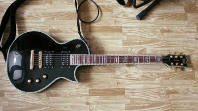 Лот: 5153621. Фото: 1. Esp LTD Deluxe Ec-1000 + Видео. Гитары