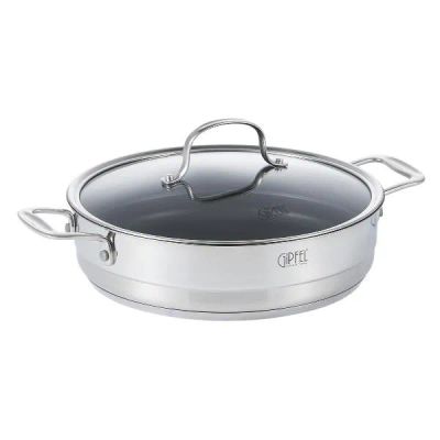 Лот: 24597475. Фото: 1. Сотейник с крышкой Gipfel Gala... Кастрюли