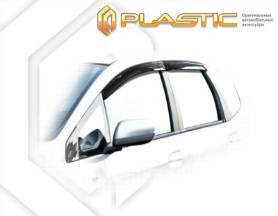 Лот: 14286244. Фото: 1. Honda Fit, Jazz 2008-2013 Ветровики... Детали тюнинга