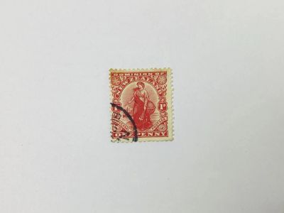Лот: 23963735. Фото: 1. Зеландия. Аллегорическая женская... Марки