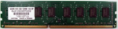 Лот: 5132714. Фото: 1. unifosa elpida gddr3-1333 2gb... Оперативная память