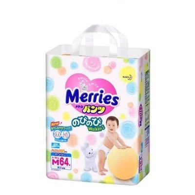 Лот: 4292666. Фото: 1. Японские подгузники трусики Merries... Детская гигиена