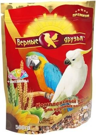 Лот: 15056348. Фото: 1. Корм Верные Друзья для крупных... Корма