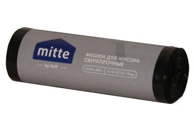 Лот: 24634745. Фото: 1. Мешки для мусора MITTE сверхпрочные. Пакеты, мешки
