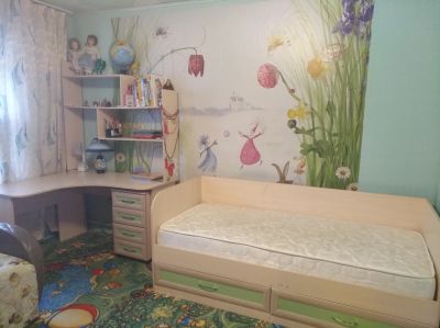 Лот: 13924392. Фото: 1. Мебель для детской кровать, стол... Комплекты детской мебели