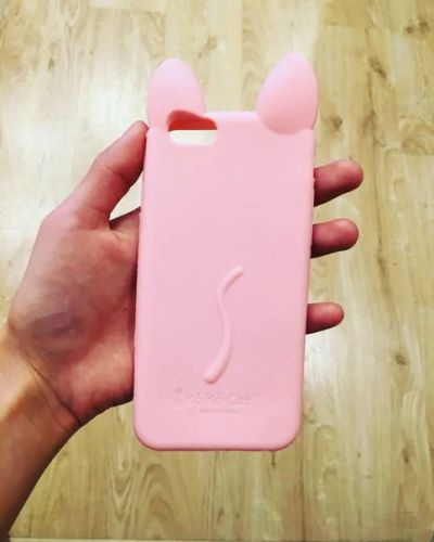 Лот: 7456074. Фото: 1. Чехол Iphone 6 6s кот котик ушки... Чехлы, бамперы