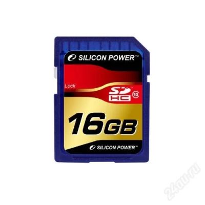 Лот: 970459. Фото: 1. Карта памяти SD 16Gb, 10-й класс... Карты памяти