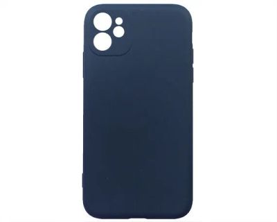 Лот: 20886674. Фото: 1. Чехол iPhone 11 Colorful (темно-синий... Чехлы, бамперы