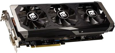 Лот: 16424726. Фото: 1. PowerColor AMD Radeon R9 390... Видеокарты