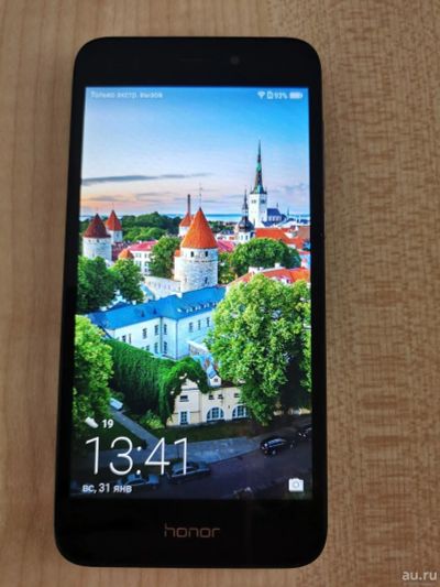 Лот: 17154459. Фото: 1. Смартфон Huawei Honor 6A black... Смартфоны