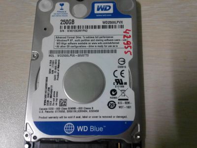 Лот: 5162074. Фото: 1. Жесткий диск ноутбучный 2,5" WD... Жёсткие диски (HDD)