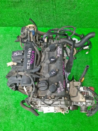 Лот: 16616746. Фото: 1. Двигатель Nissan Serena TC24 QR20DE... Двигатель и элементы двигателя