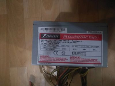 Лот: 14313247. Фото: 1. Блок питания Powerman HPC-300-102... Корпуса, блоки питания