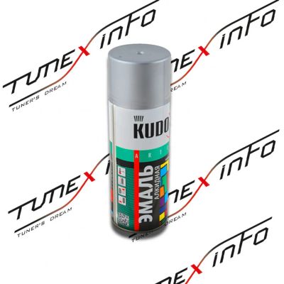 Лот: 20930878. Фото: 1. Краска аэрозольная хром KUDO... Всё для покраски