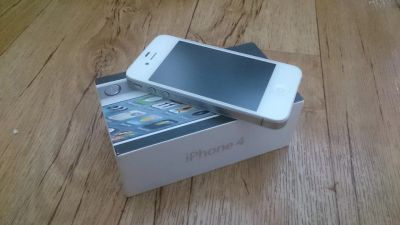 Лот: 4077500. Фото: 1. IPhone 4 8Gb Original white. Смартфоны