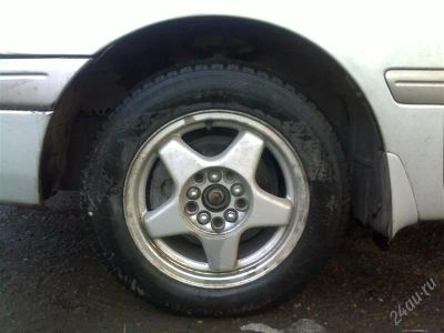 Лот: 2827600. Фото: 1. Литые диски R-14 вместе с резиной... Другое (автозапчасти)