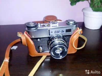 Лот: 12705955. Фото: 1. Дальномерный фотоаппарат ФЭД-5В. Плёночные дальномерные, шкальные