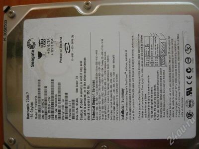 Лот: 241866. Фото: 1. HDD 160 IDE Seagate. Жёсткие диски (HDD)