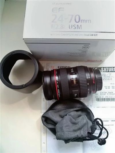 Лот: 2891335. Фото: 1. Canon EF 24-70 f/2,8L USM (обмен... Объективы
