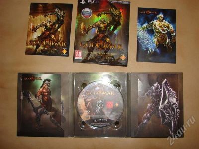 Лот: 698058. Фото: 1. God of war 3 (коллекционное издание... Игры для консолей