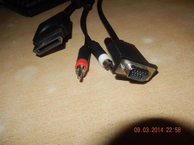 Лот: 3816272. Фото: 1. кобель vga для xbox 360 на монитор... Запчасти для игровых приставок, консолей