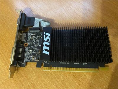 Лот: 16183976. Фото: 1. Видеокарта MSI GeForce GT 710... Видеокарты