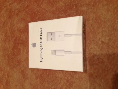 Лот: 3177346. Фото: 1. Lightning to USB cable. Дата-кабели, переходники