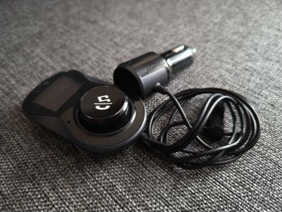 Лот: 24123330. Фото: 1. FM трансмиттер с Bluetooth в прикуриватель... FM-модуляторы, трансмиттеры