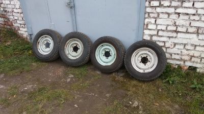 Лот: 12191511. Фото: 1. Комплект колёс Волга R14. Шины на дисках