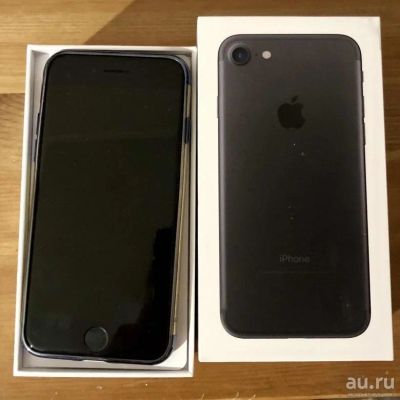 Лот: 17100857. Фото: 1. Apple Iphone 7 32Gb Matte Black... Смартфоны