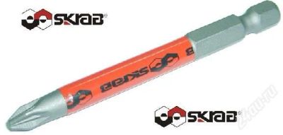 Лот: 2574837. Фото: 1. Насадки (биты) РН2х70мм Skrab... Ручной инструмент