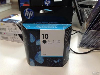 Лот: 8470528. Фото: 1. Струйный картридж HP C4844A Black. Картриджи, расходные материалы