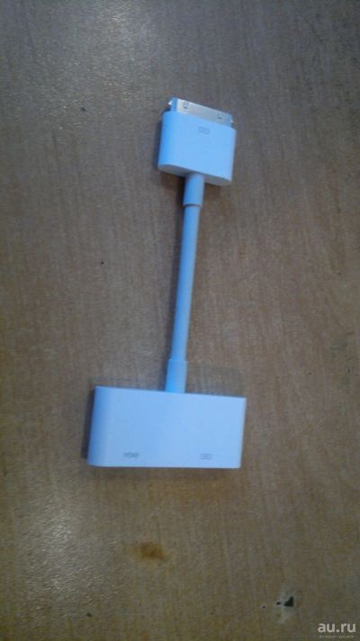Лот: 13887283. Фото: 1. Apple переходник HDMI. Для техники... Шлейфы, кабели, переходники