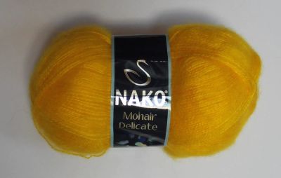 Лот: 11187097. Фото: 1. Пряжа Nako mohair delicate 100г-500м... Ткани, нитки, пряжа