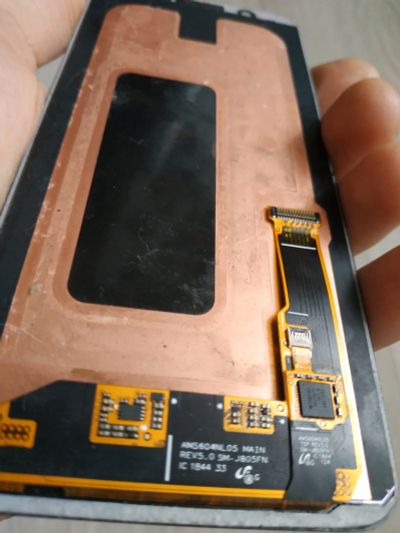 Лот: 15587846. Фото: 1. Дисплейный модуль Samsung j8 J805... Дисплеи, дисплейные модули, тачскрины