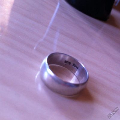 Лот: 7947244. Фото: 1. Обручальное кольцо, серебро... Кольца, перстни