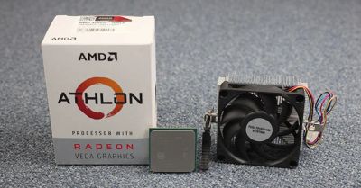 Лот: 12960767. Фото: 1. Процессор AMD Athlon 200GE, SocketAM4... Процессоры