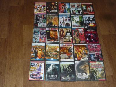 Лот: 4850262. Фото: 1. игры 35 шт (получается по 5.7... Игры для ПК