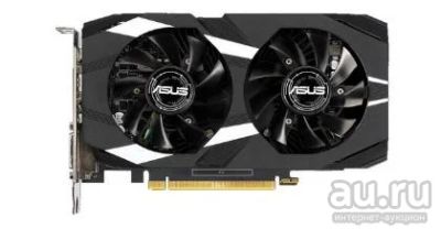Лот: 18482845. Фото: 1. Asus GeForce GTX 1650 DUAL-GTX1650-4G... Видеокарты