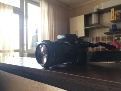 Лот: 11017664. Фото: 1. Зеркальный фотоаппарат Sony Alpha... Цифровые зеркальные