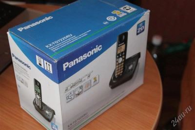 Лот: 2010029. Фото: 1. DECT телефон PANASONIC. DECT и радиотелефоны