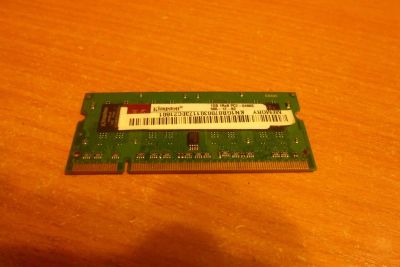 Лот: 9381280. Фото: 1. Помять для ноутбука Kingston 1Gb... Оперативная память