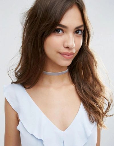 Лот: 7918424. Фото: 1. Чокер розовый. Колье