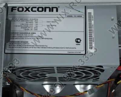 Лот: 4475429. Фото: 1. Блок питания Foxconn FX-400A 400w. Корпуса, блоки питания
