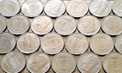 Лот: 12048001. Фото: 1. 50 монет Бельгии. ( 1fr. Церера... Наборы монет
