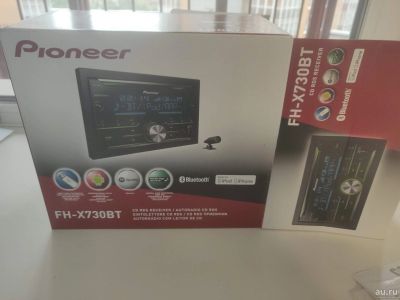 Лот: 13967116. Фото: 1. Автомагнитола pioneer FH-X730BT. Автомагнитолы