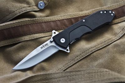 Лот: 8790619. Фото: 1. Складной нож Nemesis D2 от Ground... Ножи, топоры
