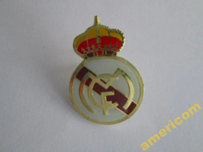 Лот: 5831792. Фото: 1. Знак REAL Madrid футбольный клуб... Другое (значки, медали, жетоны)